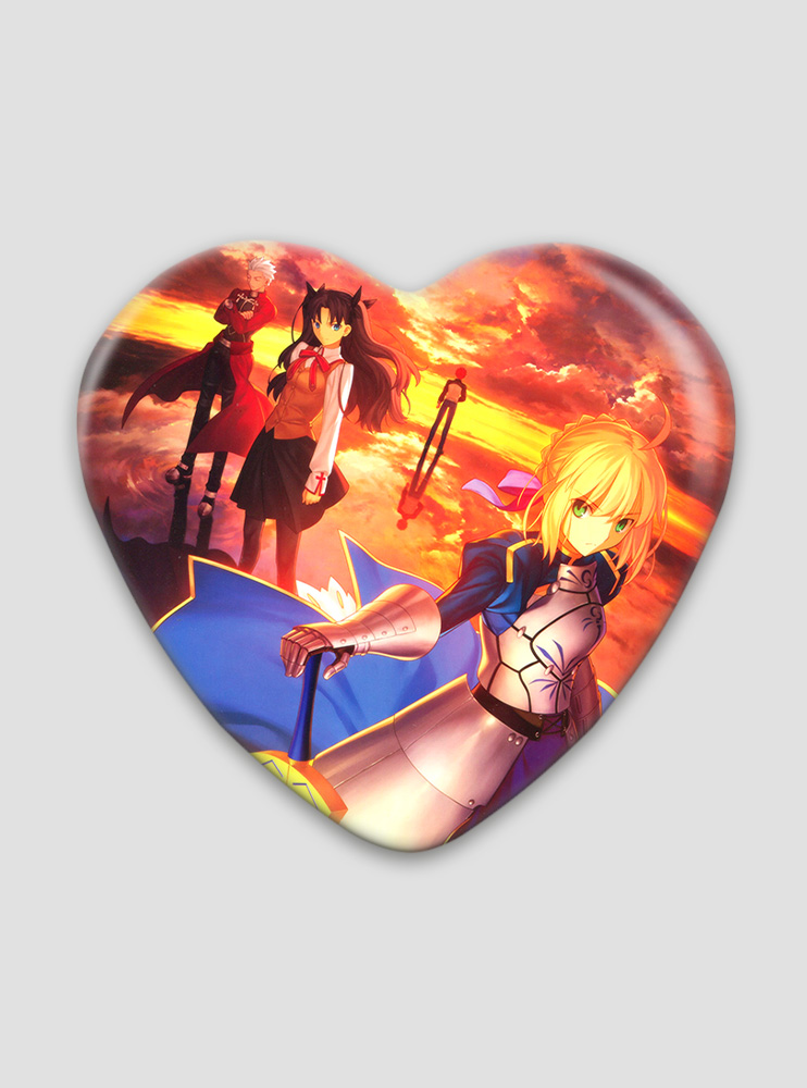 Значок серце Фейт 13 (Fate)