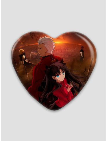 Значок серце Фейт 9 (Fate)