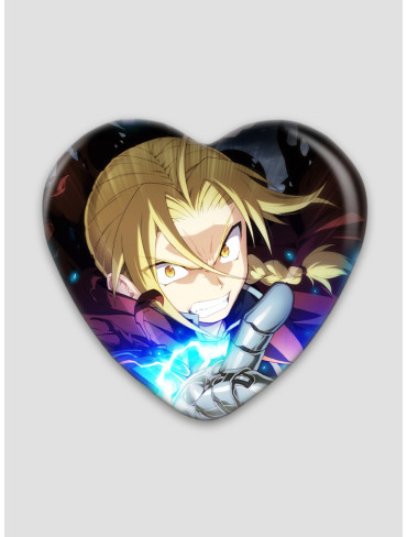 Значок серце Сталевий алхімік (Fullmetal Alchemist)