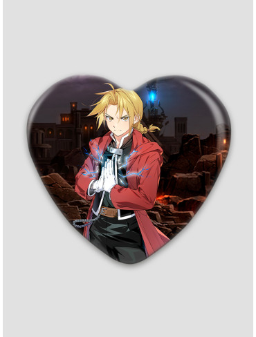 Значок серце Сталевий алхімік 2 (Fullmetal Alchemist)