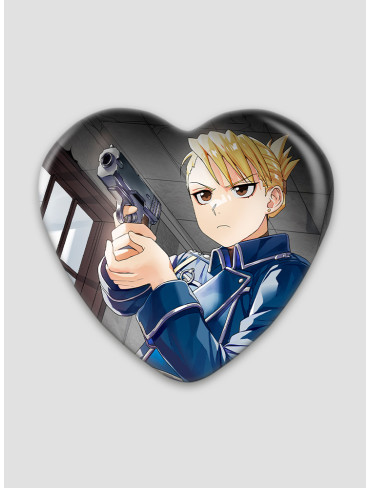 Значок серце Сталевий алхімік 3 (Fullmetal Alchemist)