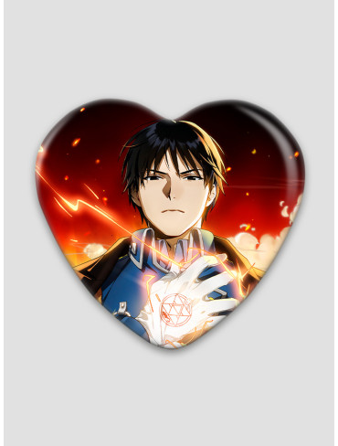 Значок серце Сталевий алхімік 4 (Fullmetal Alchemist)