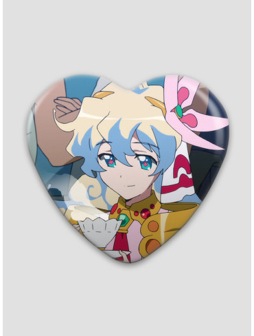 Значок серце Ґуррен Лаґанн 10 (Gurren Lagann)