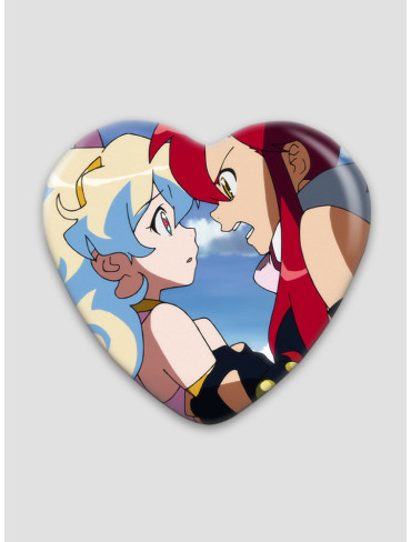 Значок серце Ґуррен Лаґанн 11 (Gurren Lagann)