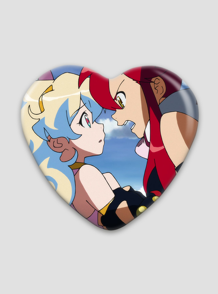 Значок серце Ґуррен Лаґанн 11 (Gurren Lagann)