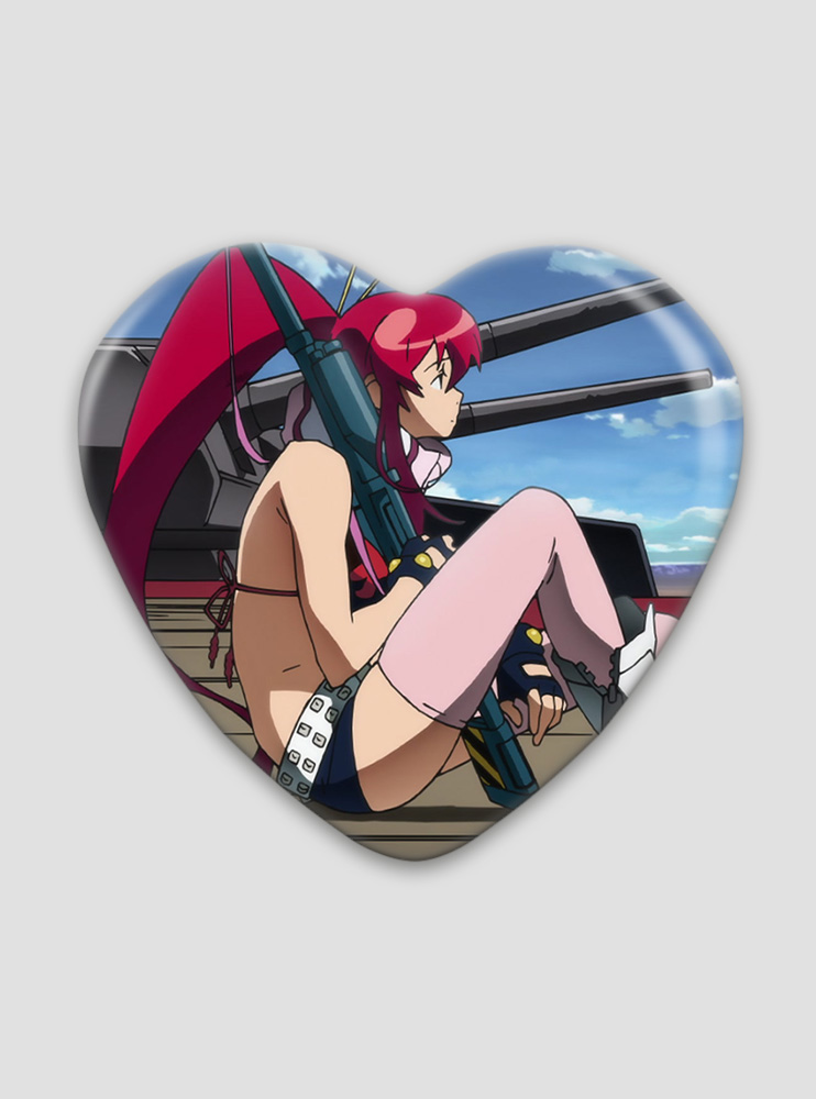 Значок серце Ґуррен Лаґанн 12 (Gurren Lagann)