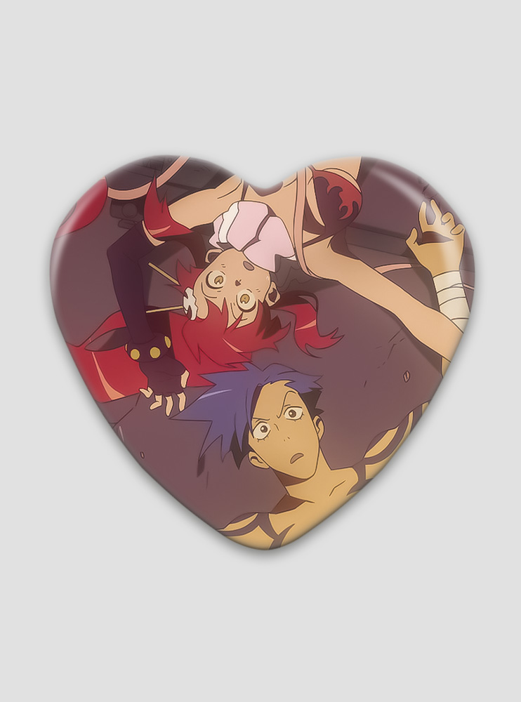 Значок серце Ґуррен Лаґанн 2 (Gurren Lagann)