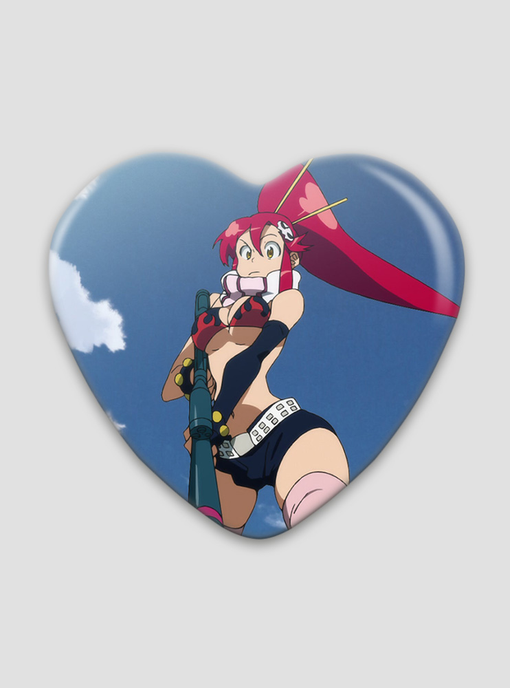 Значок серце Ґуррен Лаґанн 6 (Gurren Lagann)
