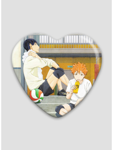 Значок серце Волейбол (Haikyuu)