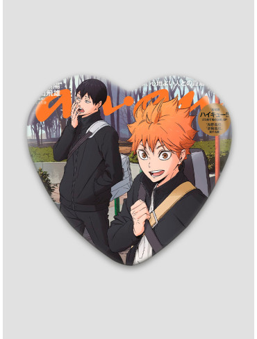 Значок серце Волейбол 4 (Haikyuu)
