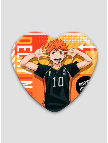 Значок серце Волейбол 6 (Haikyuu)