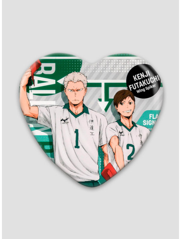 Значок серце Волейбол 8 (Haikyuu)