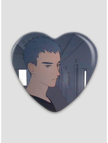 Значок серце Ти Тут 9 (Here you are)