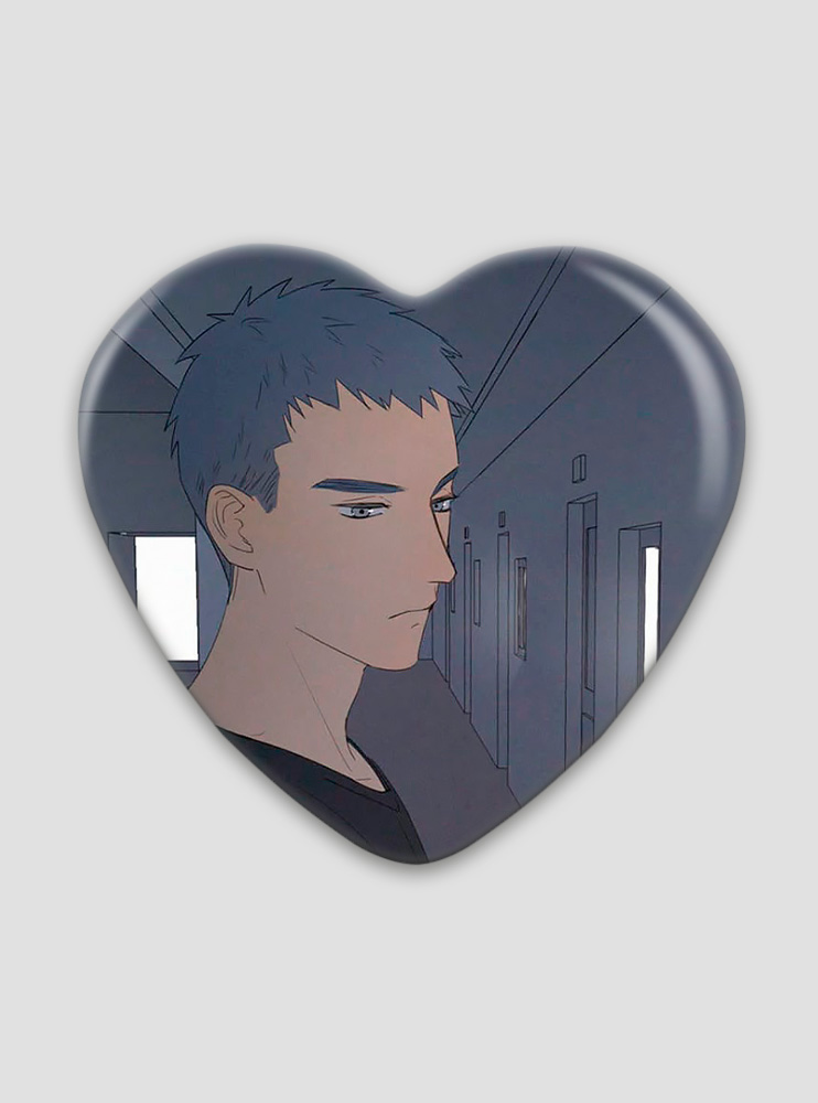 Значок серце Ти Тут 9 (Here you are)