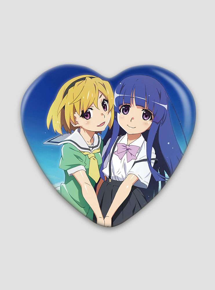 Значок серце Коли Плачуть Цикади 10 (Higurashi When They Cry) Значок серце Коли Плачуть Цикади 10 (Higurashi When They Cry)
