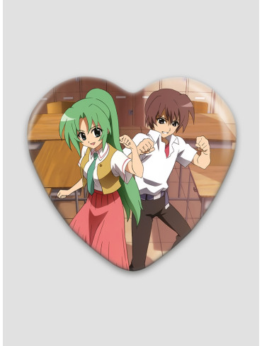 Значок серце Коли Плачуть Цикади 2 (Higurashi When They Cry)