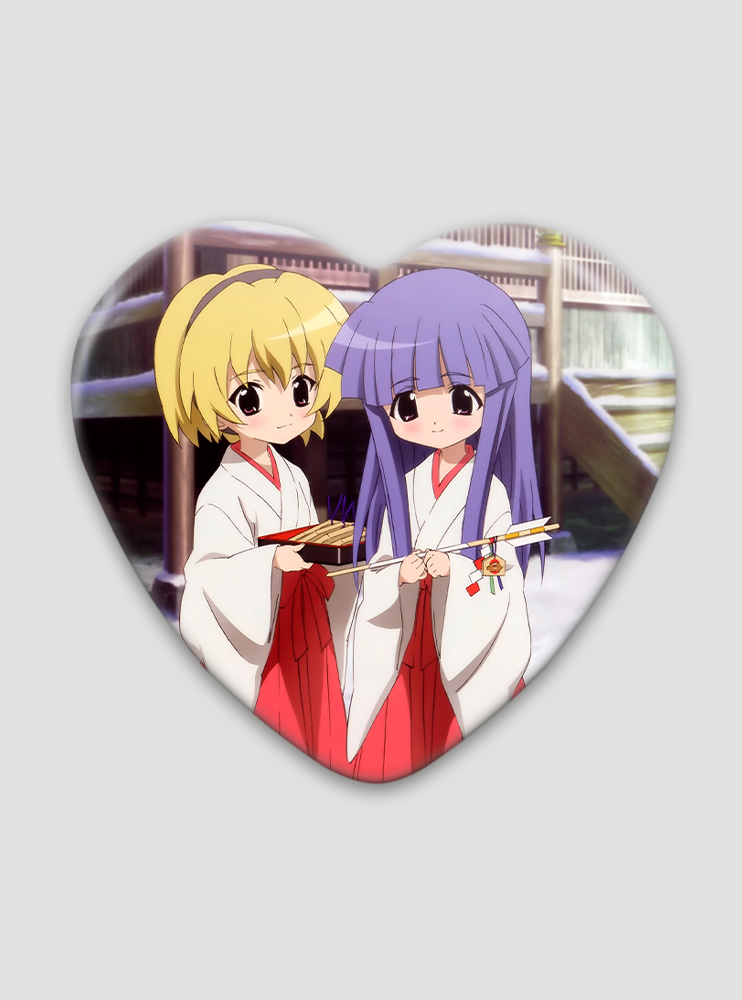Значок серце Коли Плачуть Цикади 4 (Higurashi When They Cry) Значок серце Коли Плачуть Цикади 4 (Higurashi When They Cry)