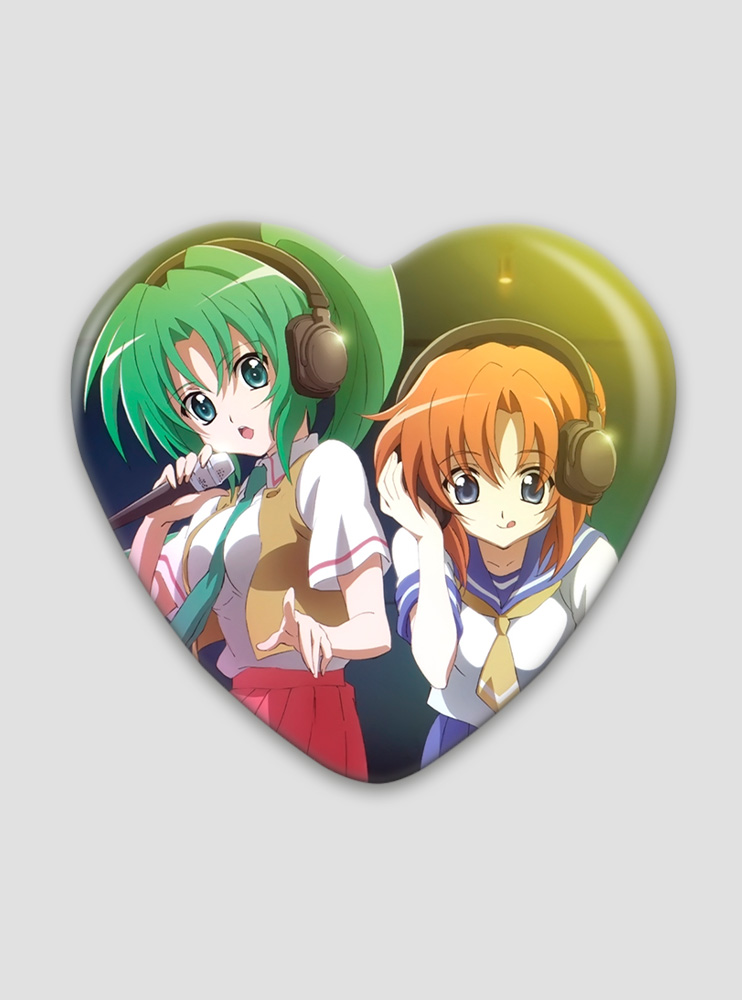 Значок серце Коли Плачуть Цикади 7 (Higurashi When They Cry) Значок серце Коли Плачуть Цикади 7 (Higurashi When They Cry)