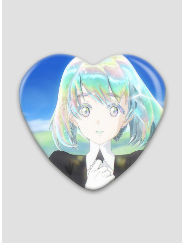 Значок серце Країна самоцвітів (Houseki no Kuni)