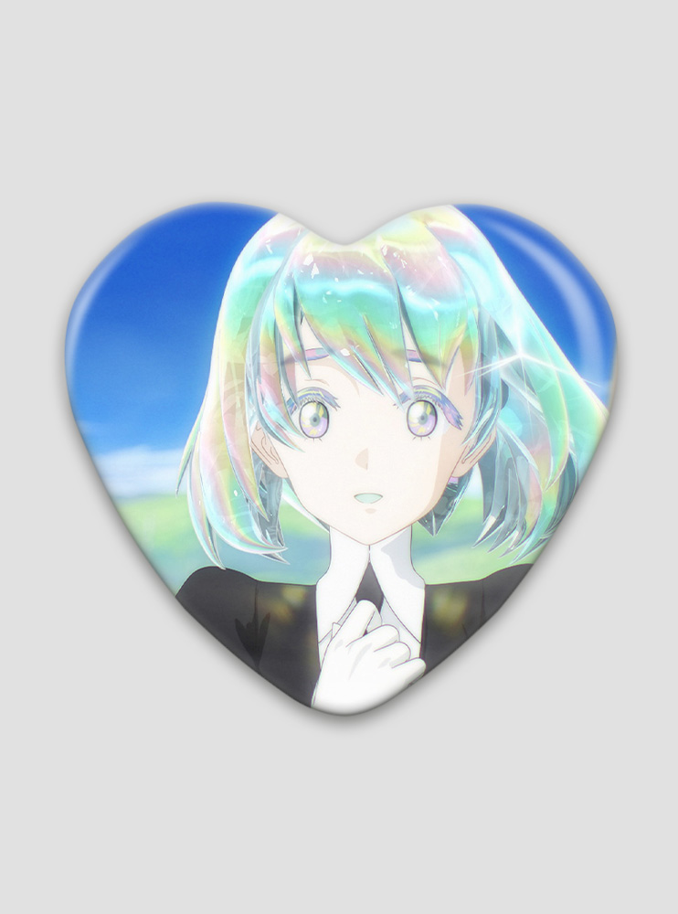 Значок серце Країна самоцвітів (Houseki no Kuni)