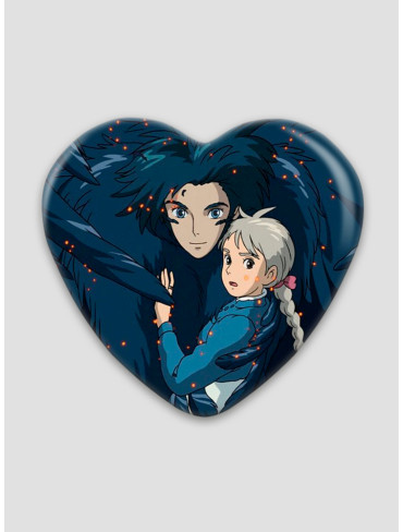 Значок серце Мандрівний замок Хаула (Howl's Moving Castle)