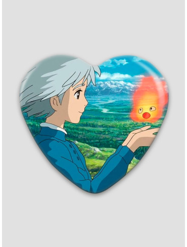 Значок серце Мандрівний замок Хаула 2 (Howl's Moving Castle)