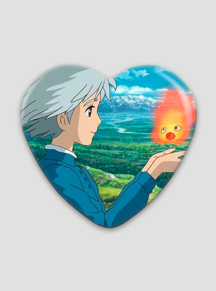 Значок серце Мандрівний замок Хаула 2 (Howl's Moving Castle)