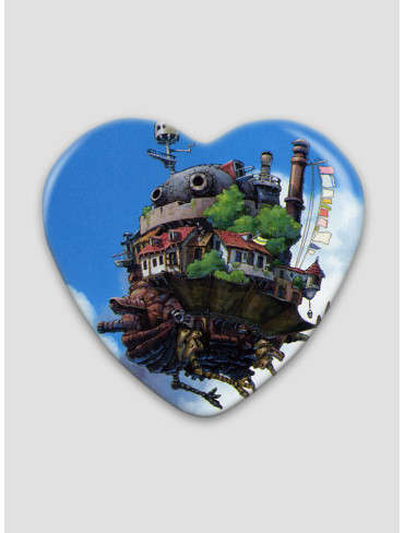 Значок серце Мандрівний замок Хаула 4 (Howl's Moving Castle)