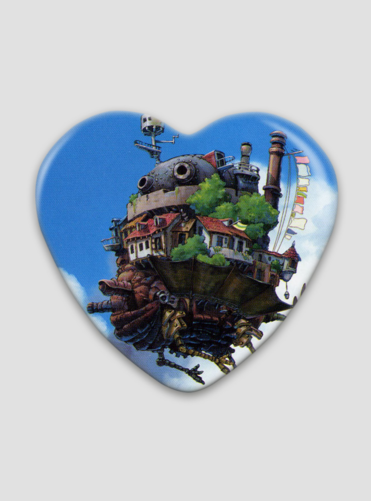 Значок серце Мандрівний замок Хаула 4 (Howl's Moving Castle)