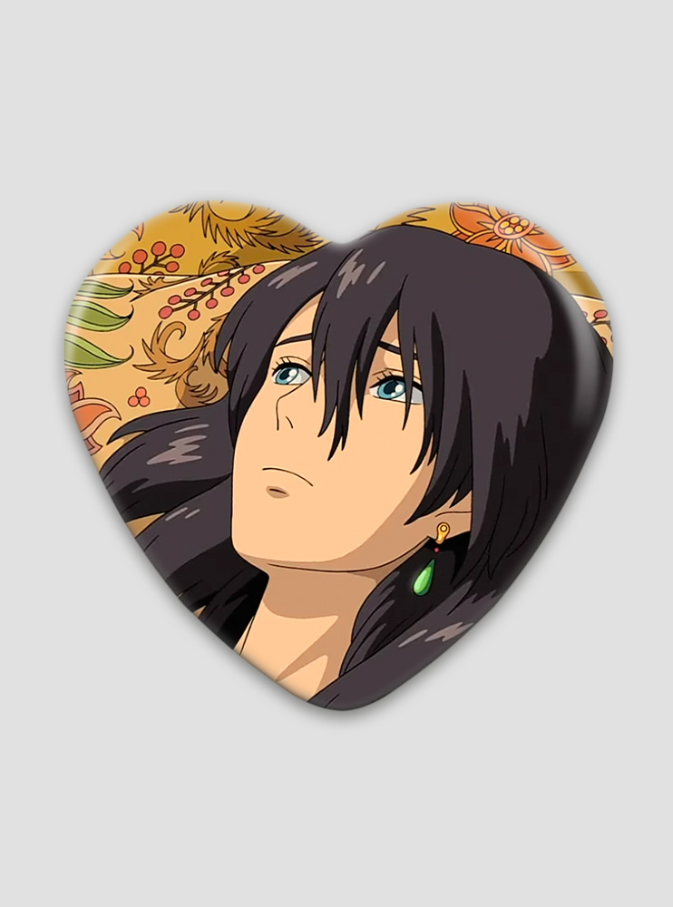 Значок серце Мандрівний замок Хаула 5 (Howl's Moving Castle)