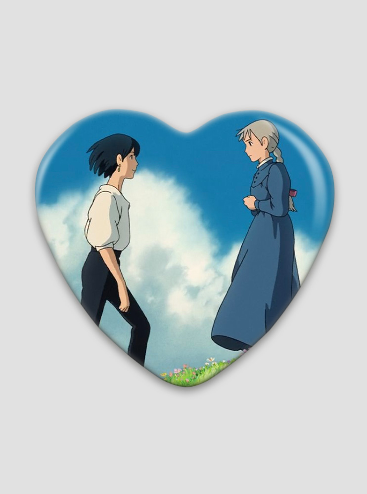 Значок серце Мандрівний замок Хаула 7 (Howl's Moving Castle)