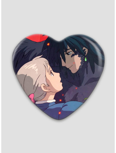 Значок серце Мандрівний замок Хаула 9 (Howl's Moving Castle)