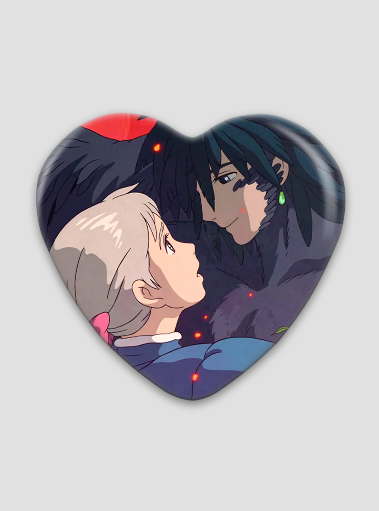 Значок серце Мандрівний замок Хаула 9 (Howl's Moving Castle)