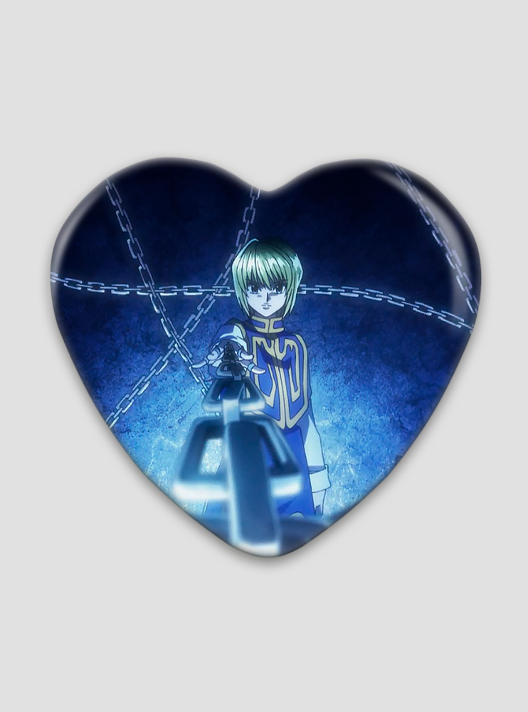 Значок серце Хантер х Хантер 10 (Hunter x Hunter)