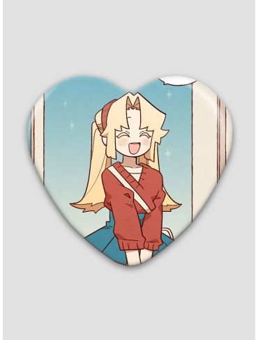 Значок серце Я кохаю Емі 3 (I love Amy)