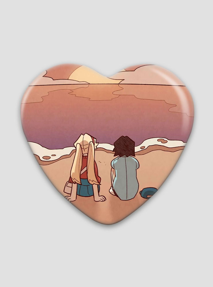 Значок серце Я кохаю Емі 4 (I love Amy)