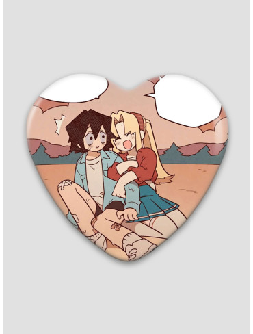 Значок серце Я кохаю Емі 5 (I love Amy)