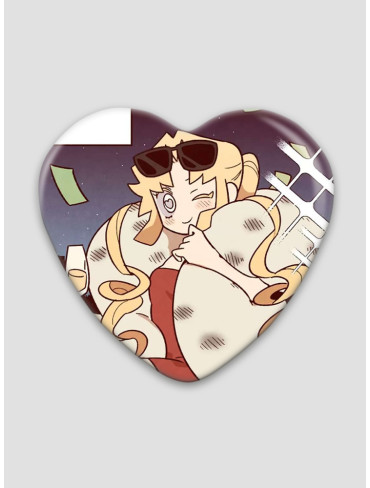 Значок серце Я кохаю Емі 7 (I love Amy)