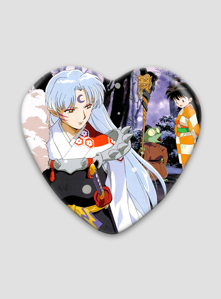 Значок серце Інуяша 2 (Inuyasha)