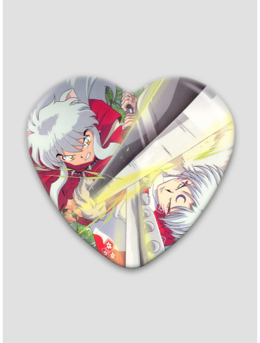 Значок серце Інуяша 4 (Inuyasha)