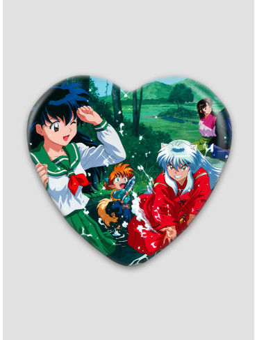 Значок серце Інуяша 5 (Inuyasha)