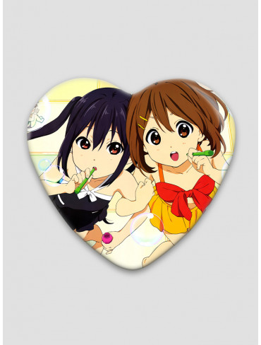 Значок серце Легка музика 10 (K-On)