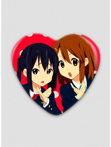 Значок серце Легка музика 13 (K-On)