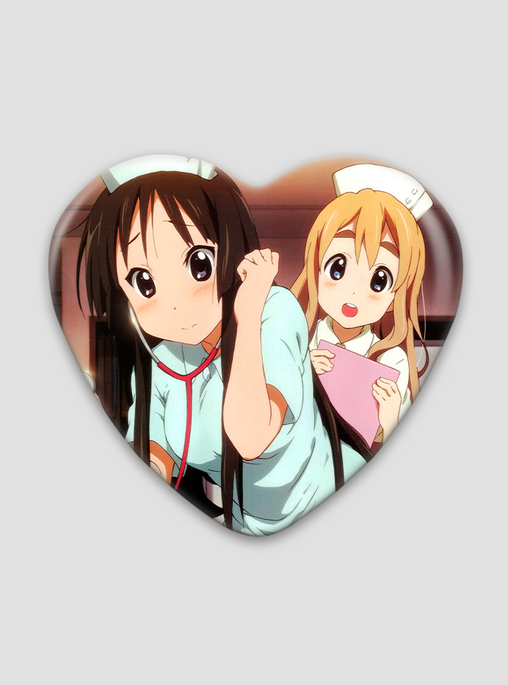 Значок серце Легка музика 2 (K-On) Значок серце Легка музика 2 (K-On)