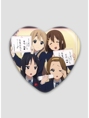 Значок серце Легка музика 22 (K-On)