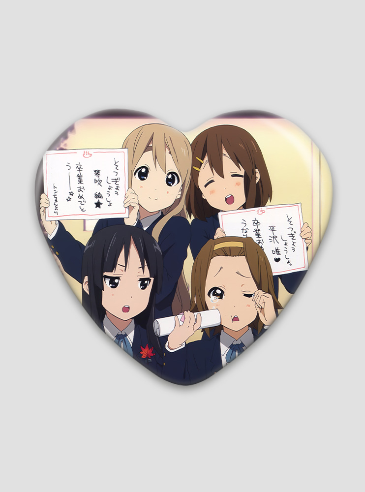 Значок серце Легка музика 22 (K-On)