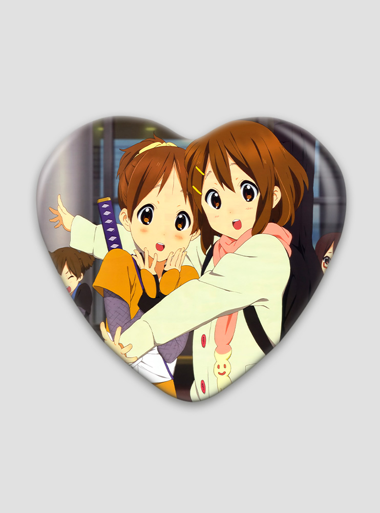 Значок серце Легка музика 3 (K-On) Значок серце Легка музика 3 (K-On)