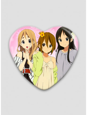 Значок серце Легка музика 9 (K-On)
