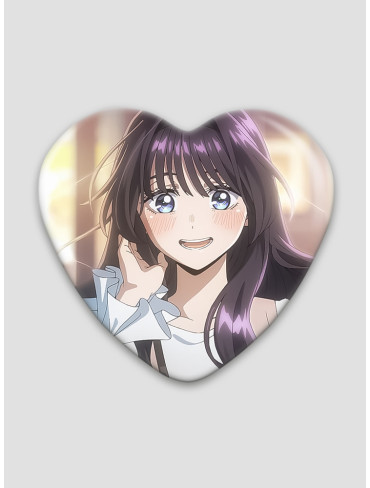 Значок серце Ароматна квітка цвіте з гідністю 2 (Kaoru Hana wa Rin to Saku)