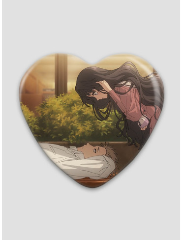 Значок серце Ароматна квітка цвіте з гідністю 5 (Kaoru Hana wa Rin to Saku)